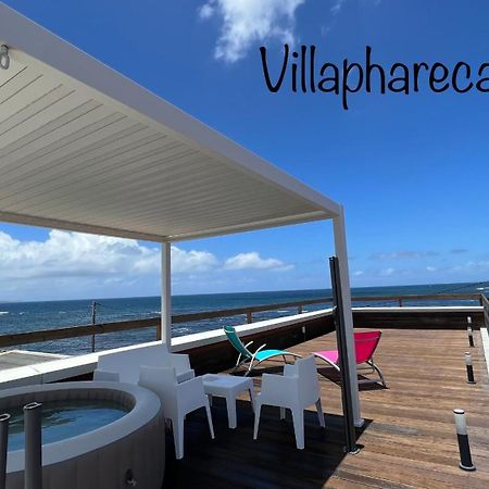 Villa Phare Caraibes Guadeloupe - Rooftop Jacuzzi & Ocean View Льо Мул Екстериор снимка
