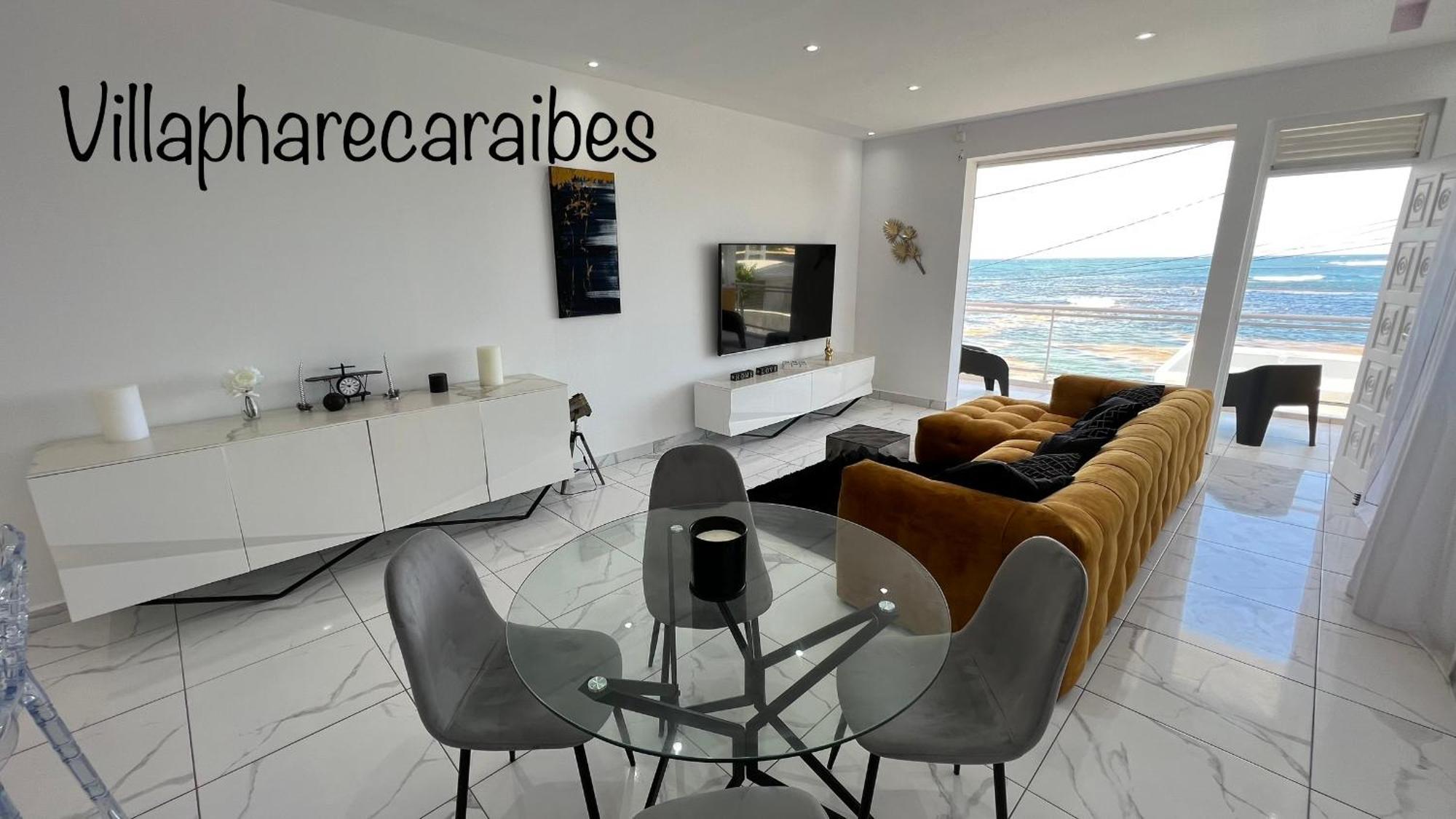 Villa Phare Caraibes Guadeloupe - Rooftop Jacuzzi & Ocean View Льо Мул Екстериор снимка