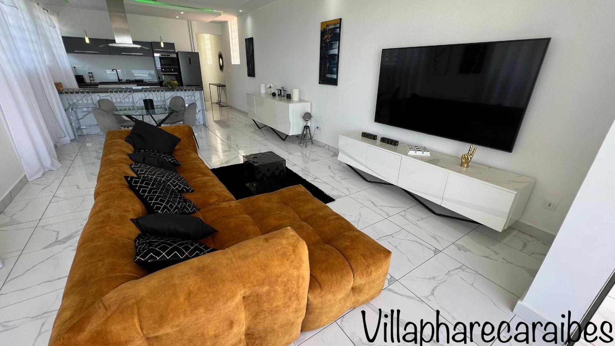 Villa Phare Caraibes Guadeloupe - Rooftop Jacuzzi & Ocean View Льо Мул Екстериор снимка